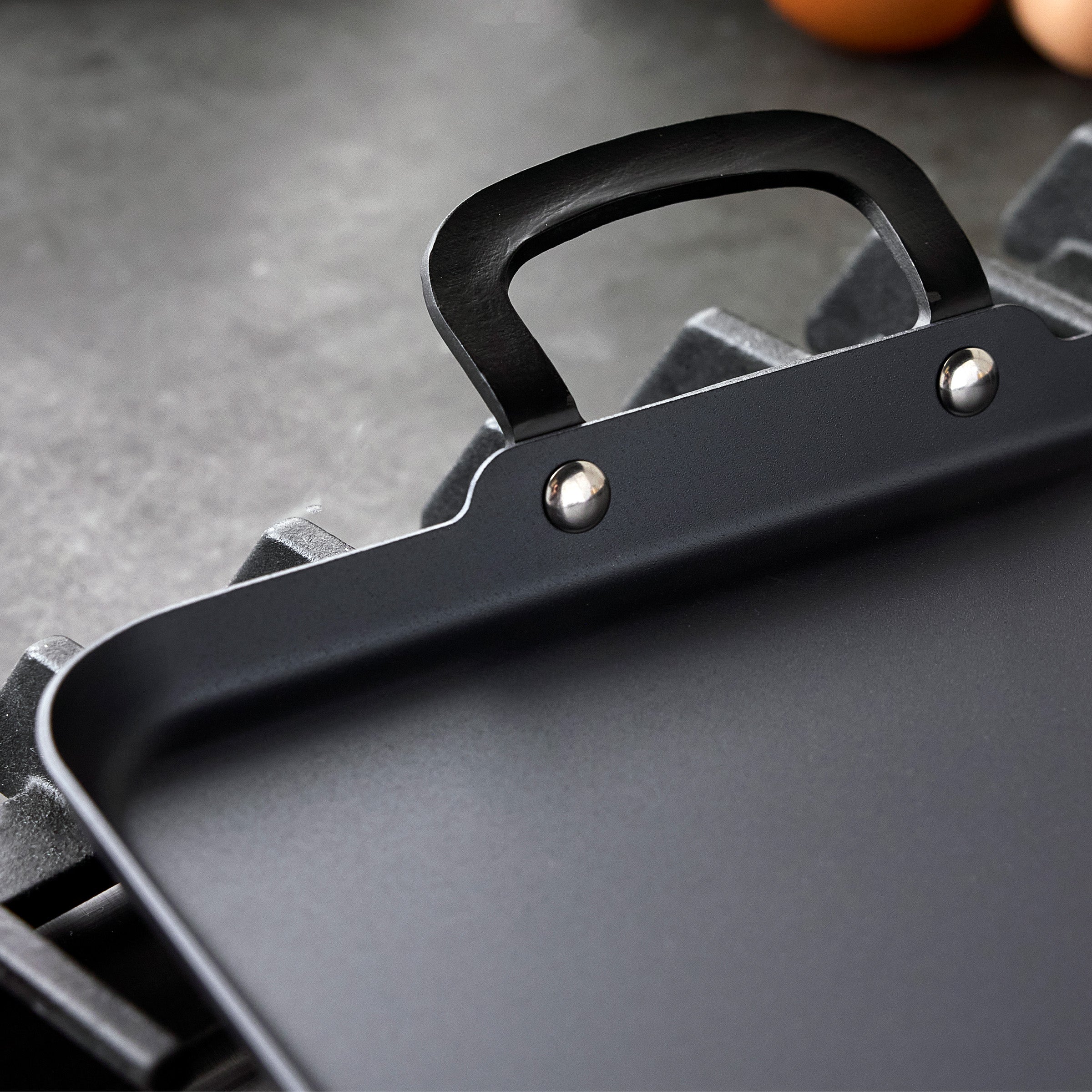 Bobby Flay by GreenPan 17" x 11" Carbon Steel Double Burner Griddle