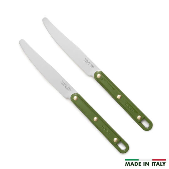 Stanley Tucci™ 2-Piece Prep Knife Set | Tuscan Olive