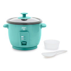 GreenLife 6-Cup Rice Cooker | Turquoise | GreenPan