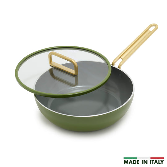 Stanley Tucci™ Ceramic Nonstick 3.25-Quart Piccolo Pan | Tuscan Olive