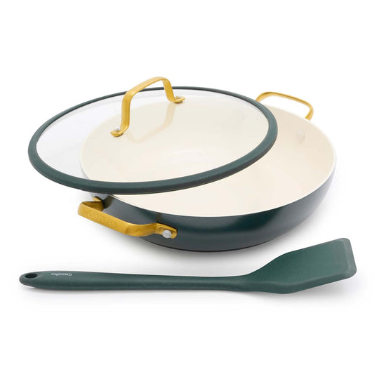 Reserve Pro Ceramic Nonstick 3.75-Quart Everyday Pan with Lid | Spruce
