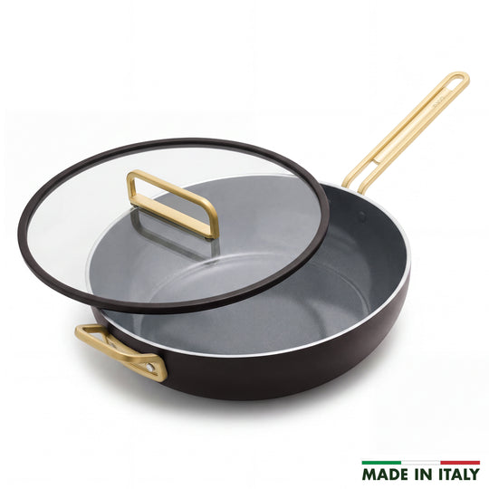 Stanley Tucci™ Ceramic Nonstick 6.5-Quart Essential Stanley Pan | Espresso