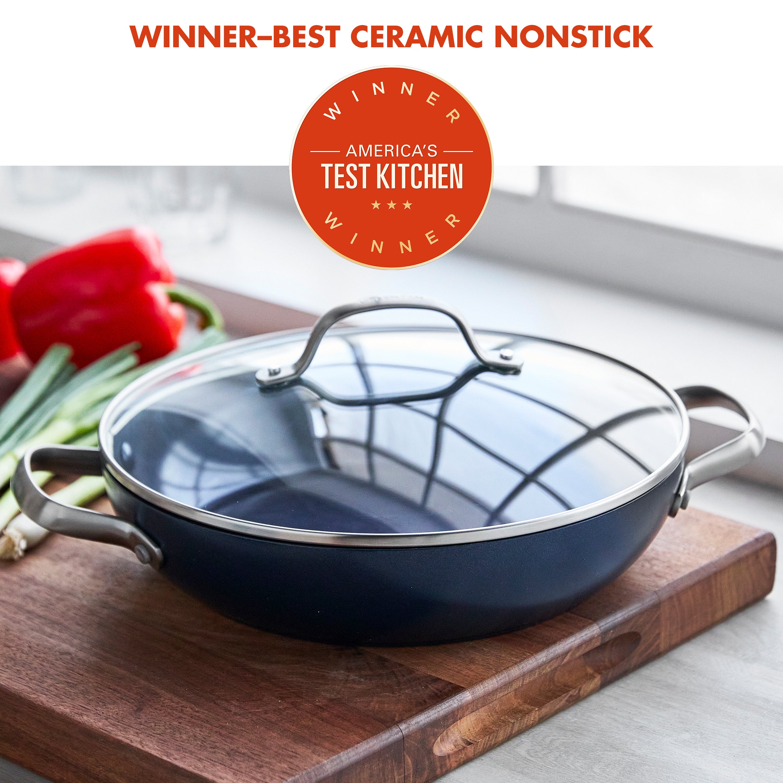 Performance Pro 11" Everyday Pan | © GreenPan Official Store | The