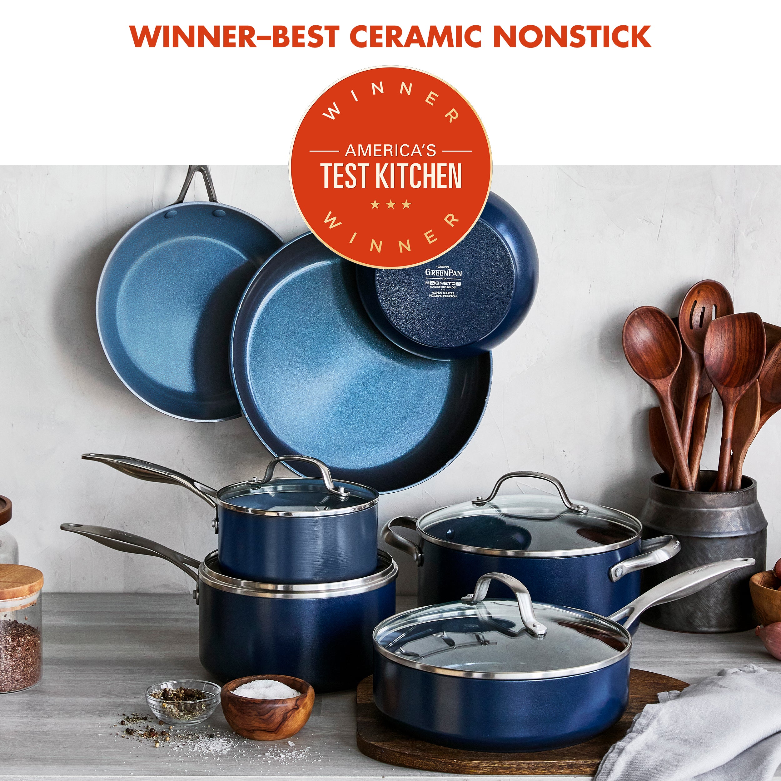 Performance Pro 11-Pc Set | © GreenPan Official Store | The