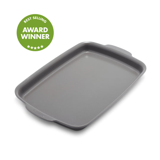 Premiere Ovenware Ceramic Nonstick 13" x 9" Quarter Sheet Pan