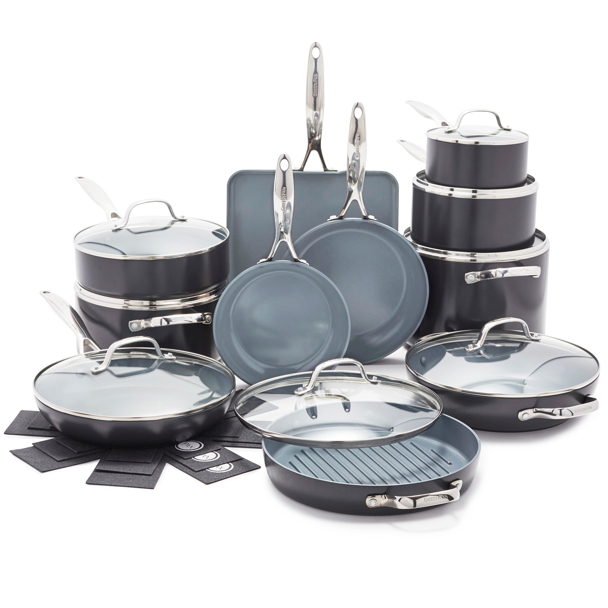 Valencia Pro 19-Piece Cookware Set | © GreenPan Official Store
