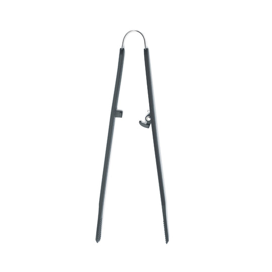 Platinum Silicone Tongs | Gray