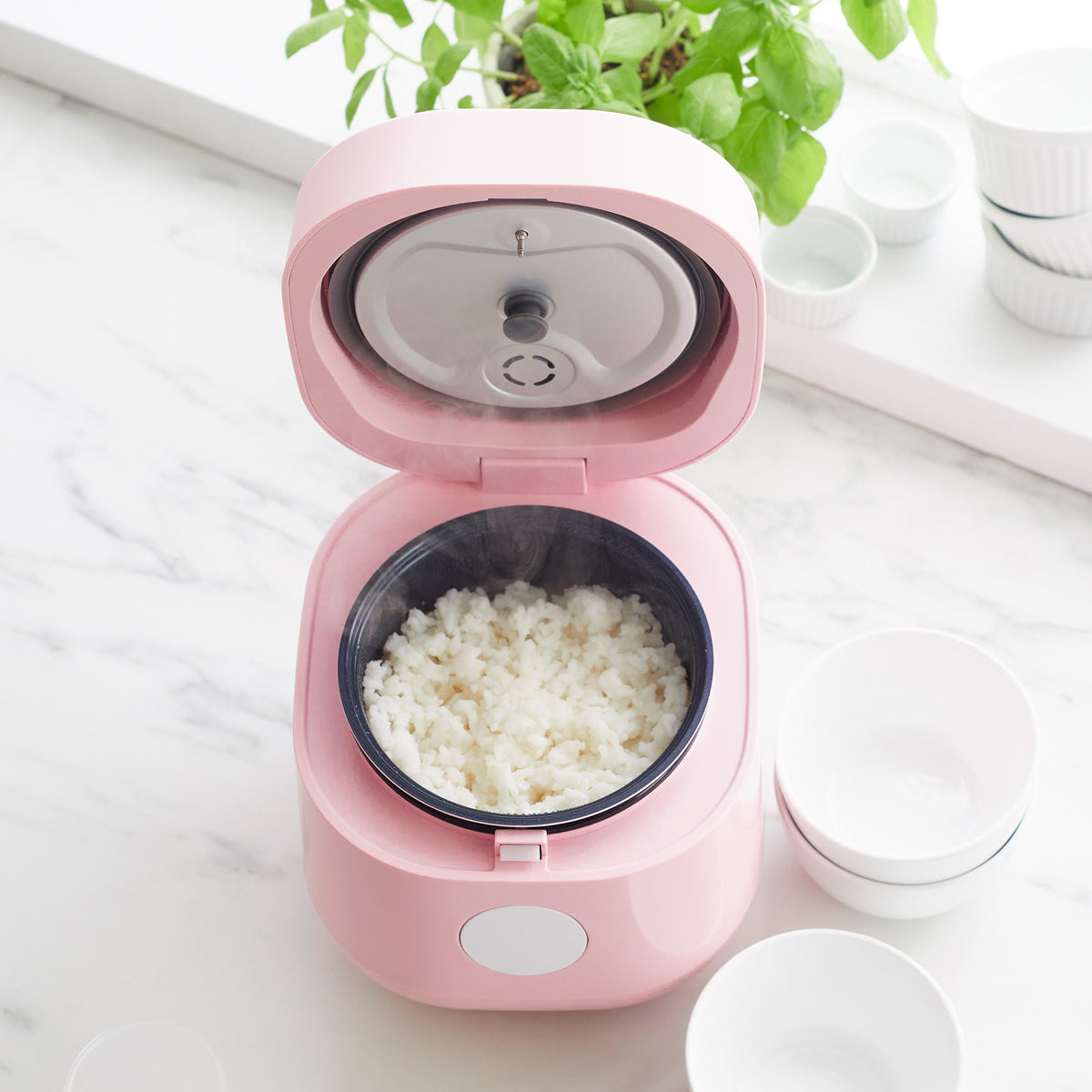 Greenlife Turquoise Ceramic Electric Sandwich Maker (Pink)