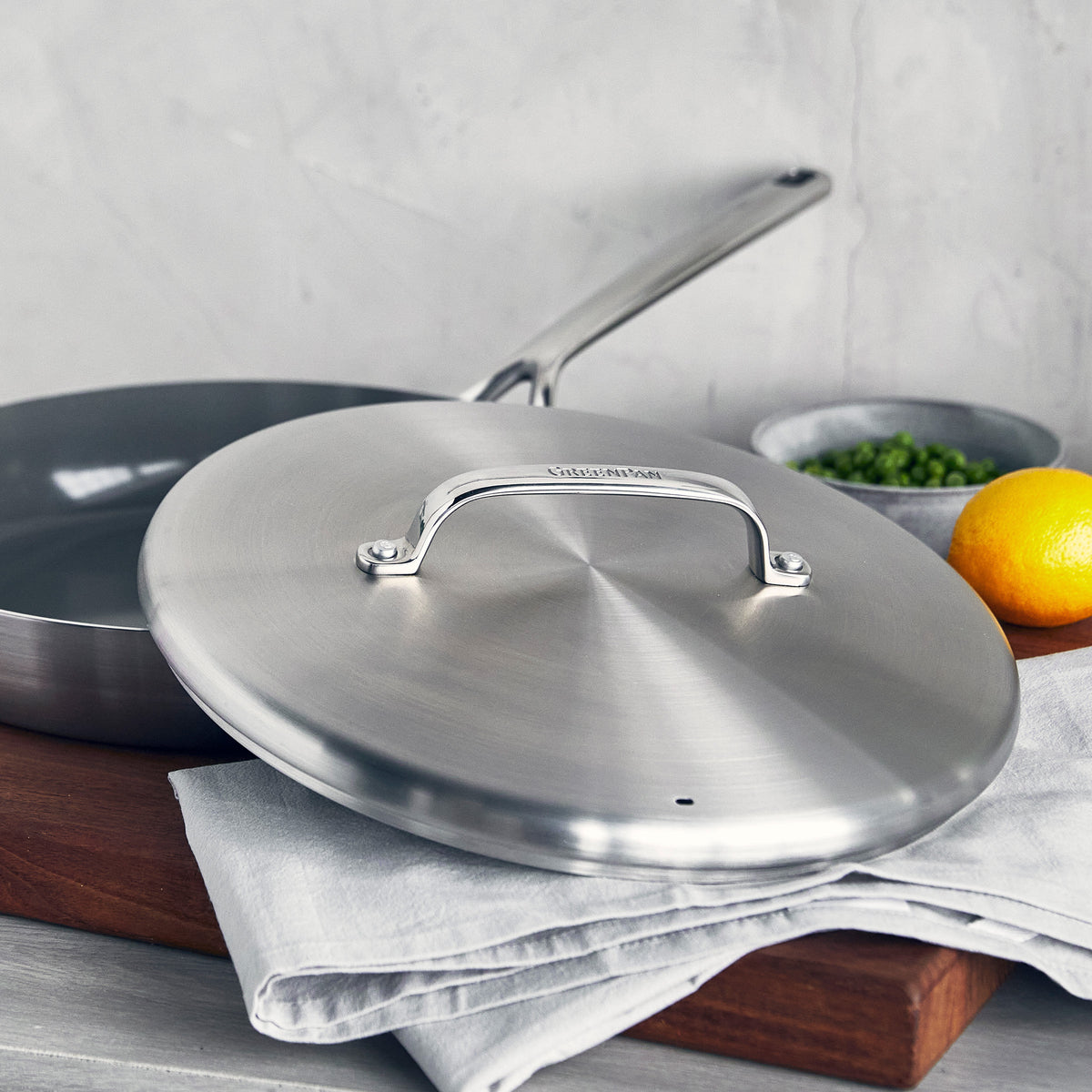 All-Clad d5 Brushed Stainless Steel 10 Non-Stick Fry Pan +