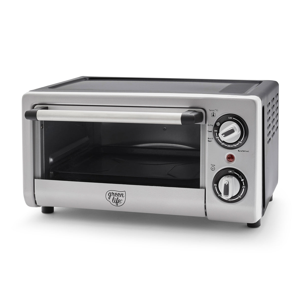 Compact Air Fryer Toaster Oven (Stainless Steel)