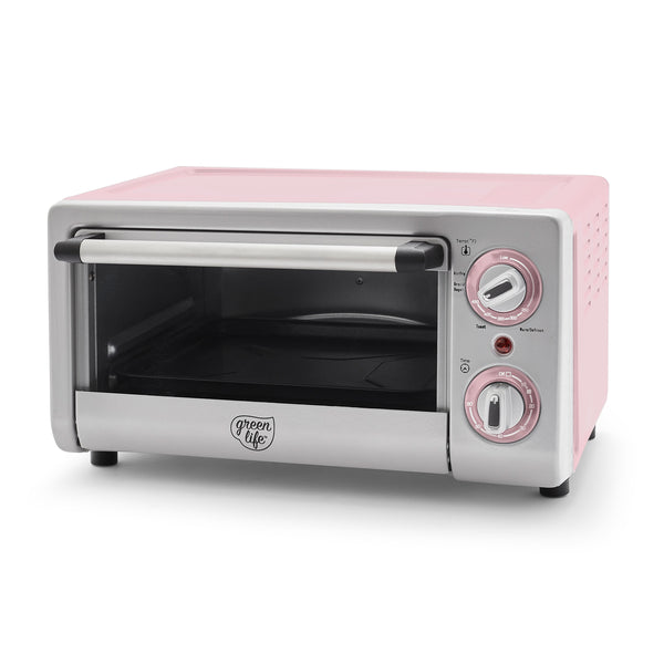 GreenLife Air Fry Toaster Oven Pink GreenPan