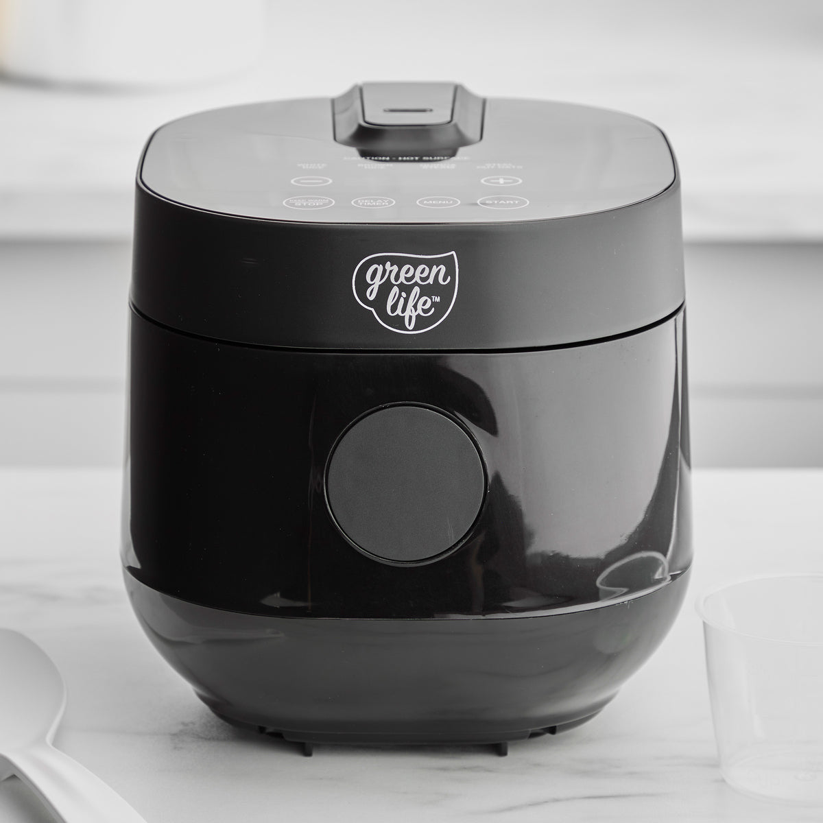 GreenLife 4-Cup Rice & Grains Cooker | Black | GreenPan