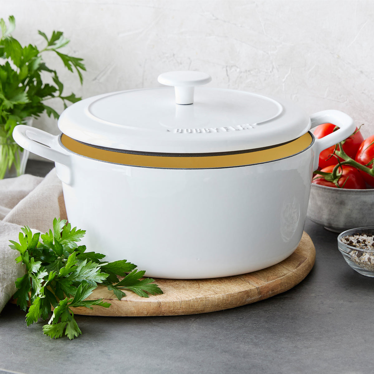 Bobby Flay by GreenPan Enameled Cast Iron Dutch Oven