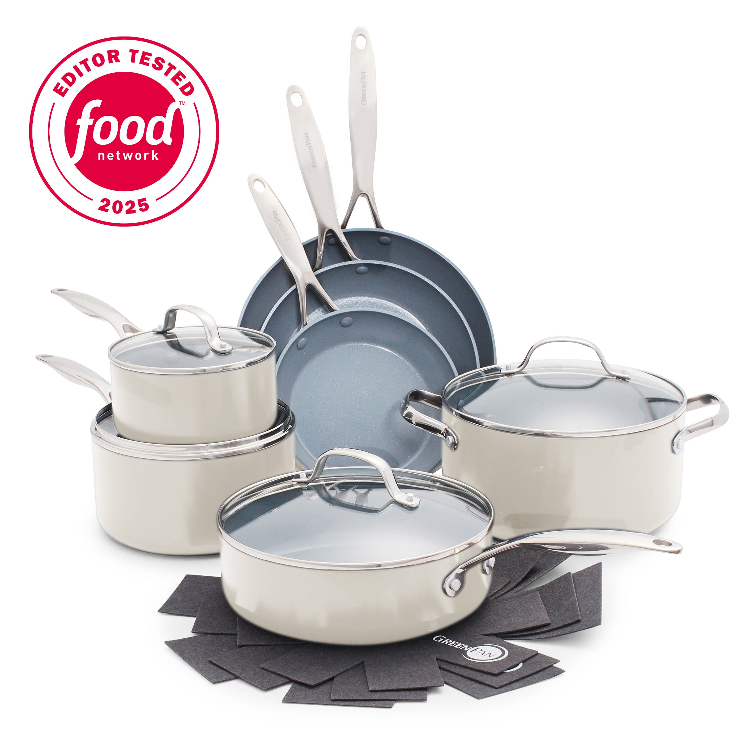 Valencia Pro Ceramic Nonstick 11-Piece Cookware Set | GreenPan