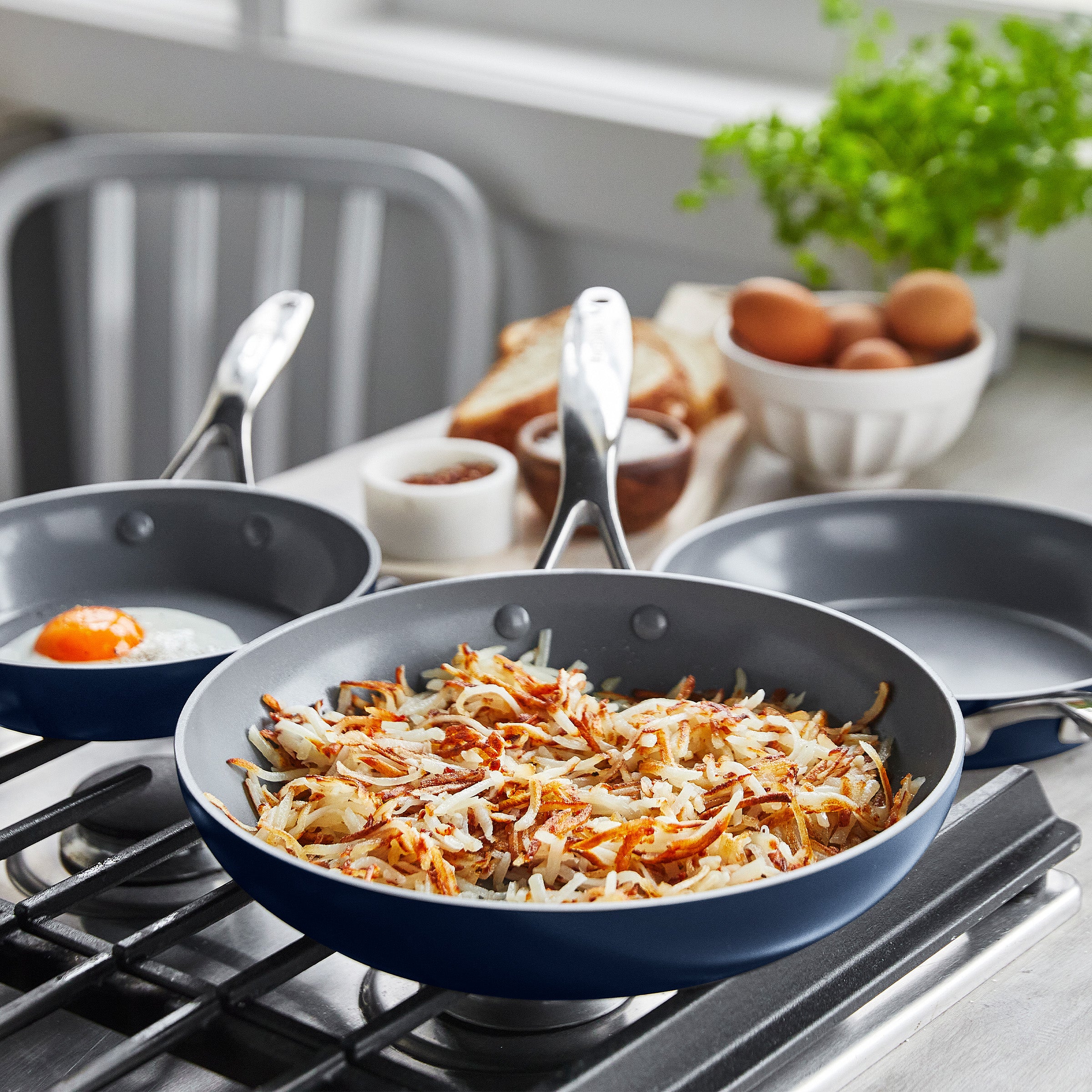 Valencia Pro Ceramic Nonstick 11-Piece Cookware Set | Twilight