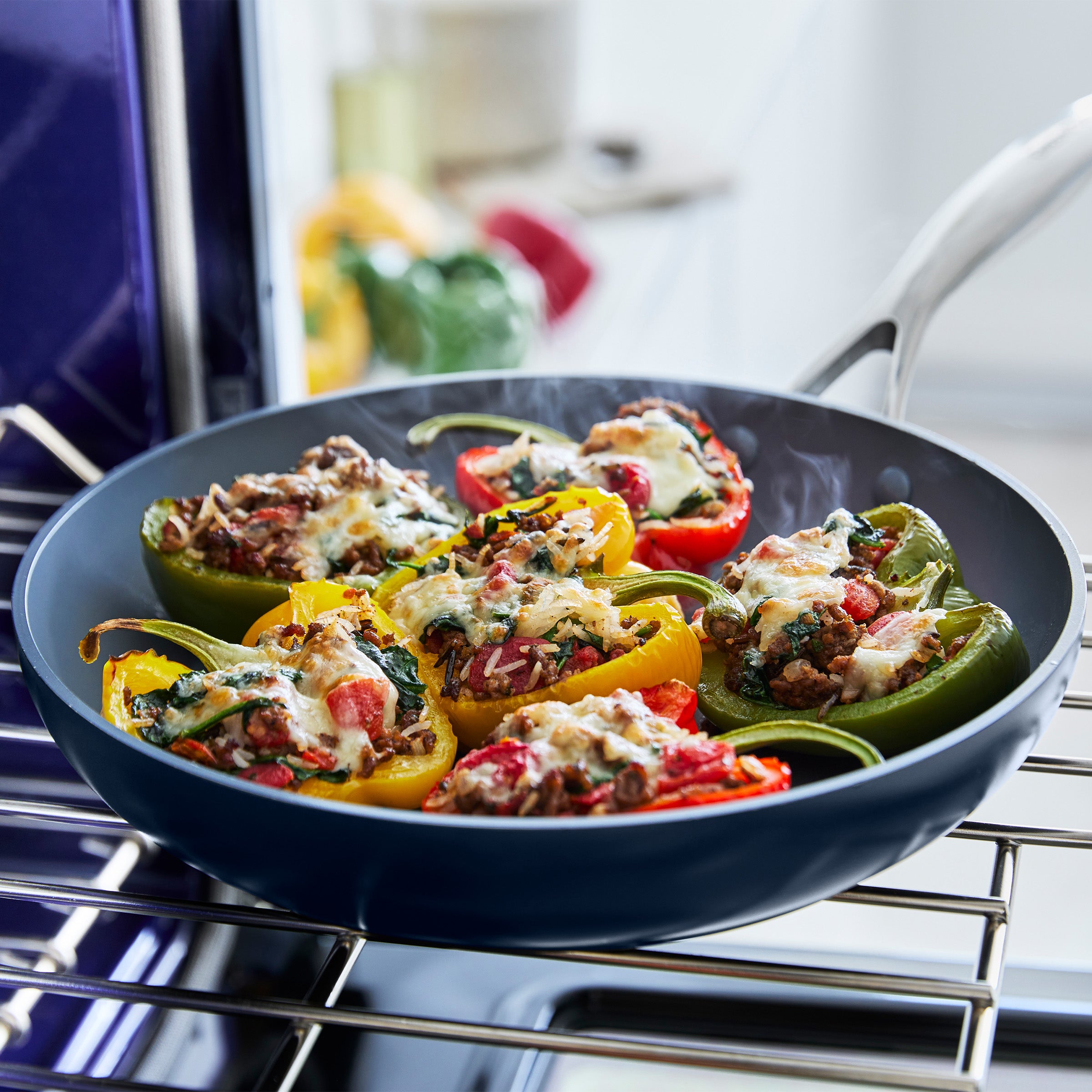 Valencia Pro Ceramic Nonstick 19-Piece Cookware Set | Twilight