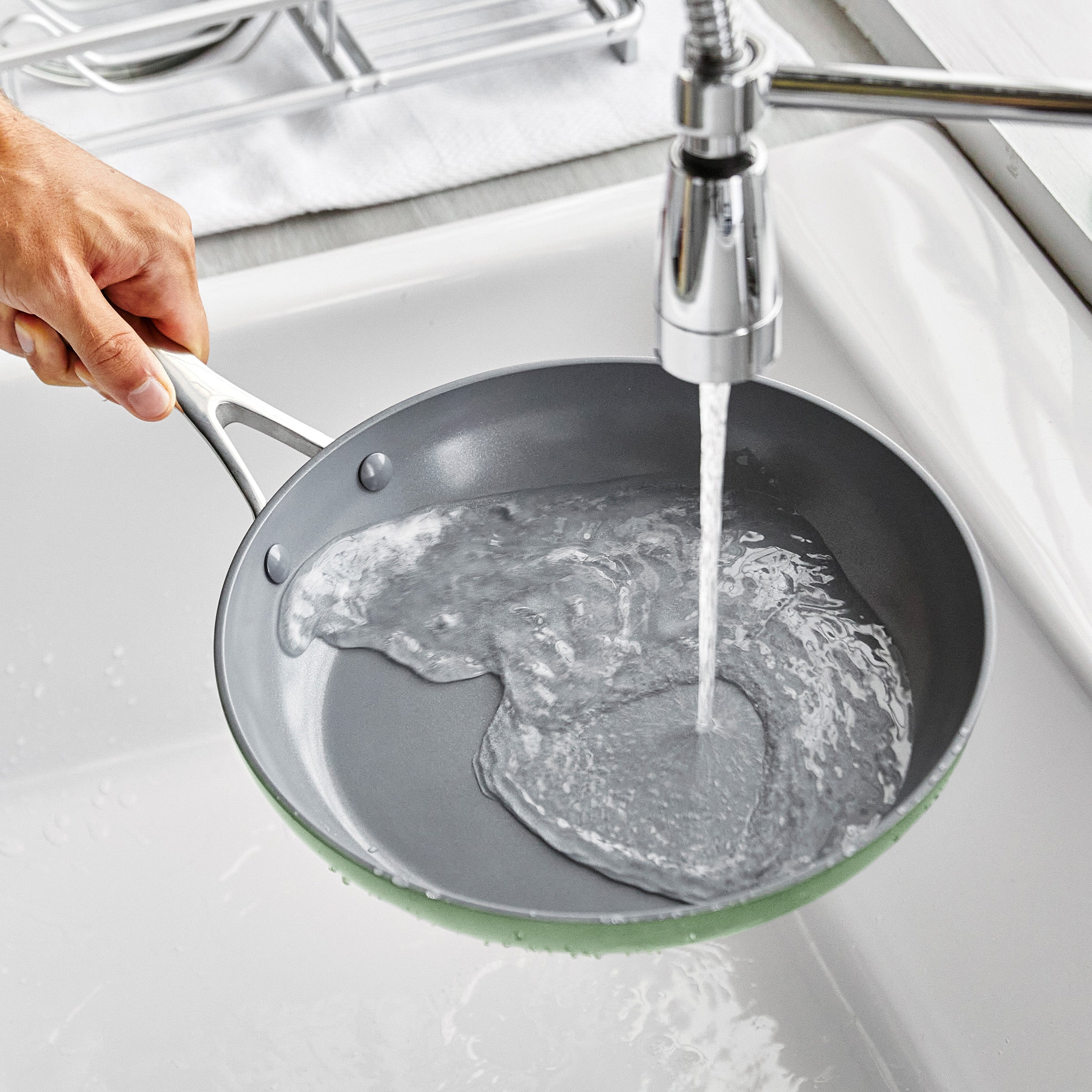 Valencia Pro Ceramic Nonstick 19-Piece Cookware Set | Sage