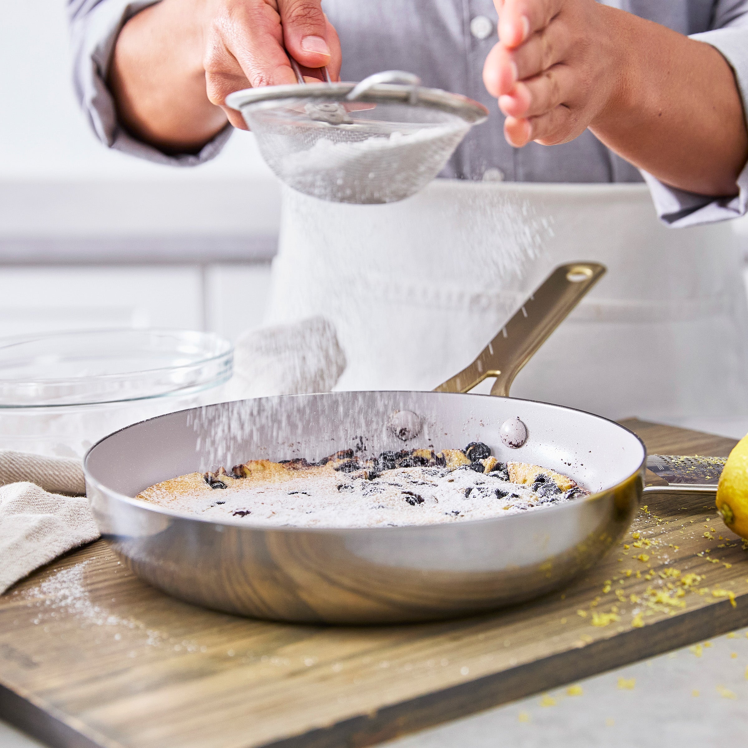 Nova Gallery Stainless Steel 10" and 12" Frypan Set