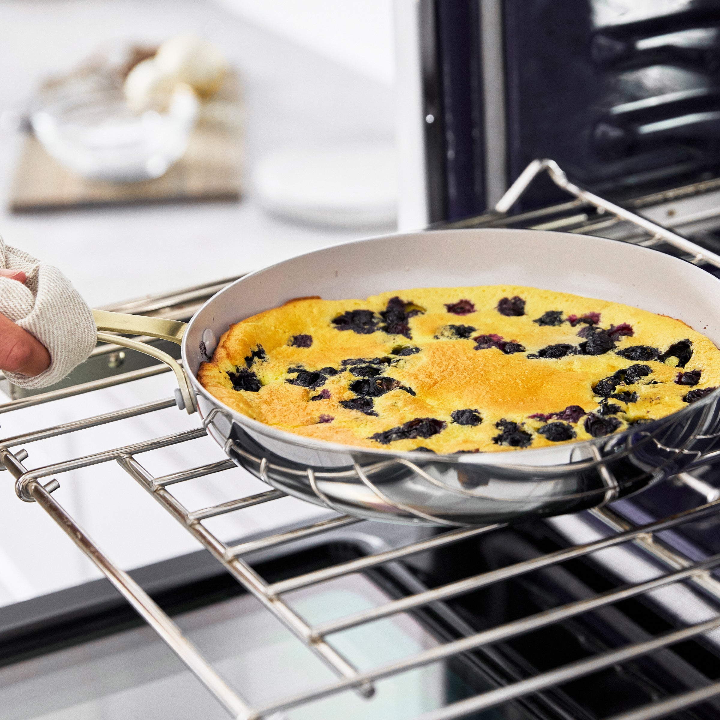 Nova Gallery Stainless Steel 10" and 12" Frypan Set