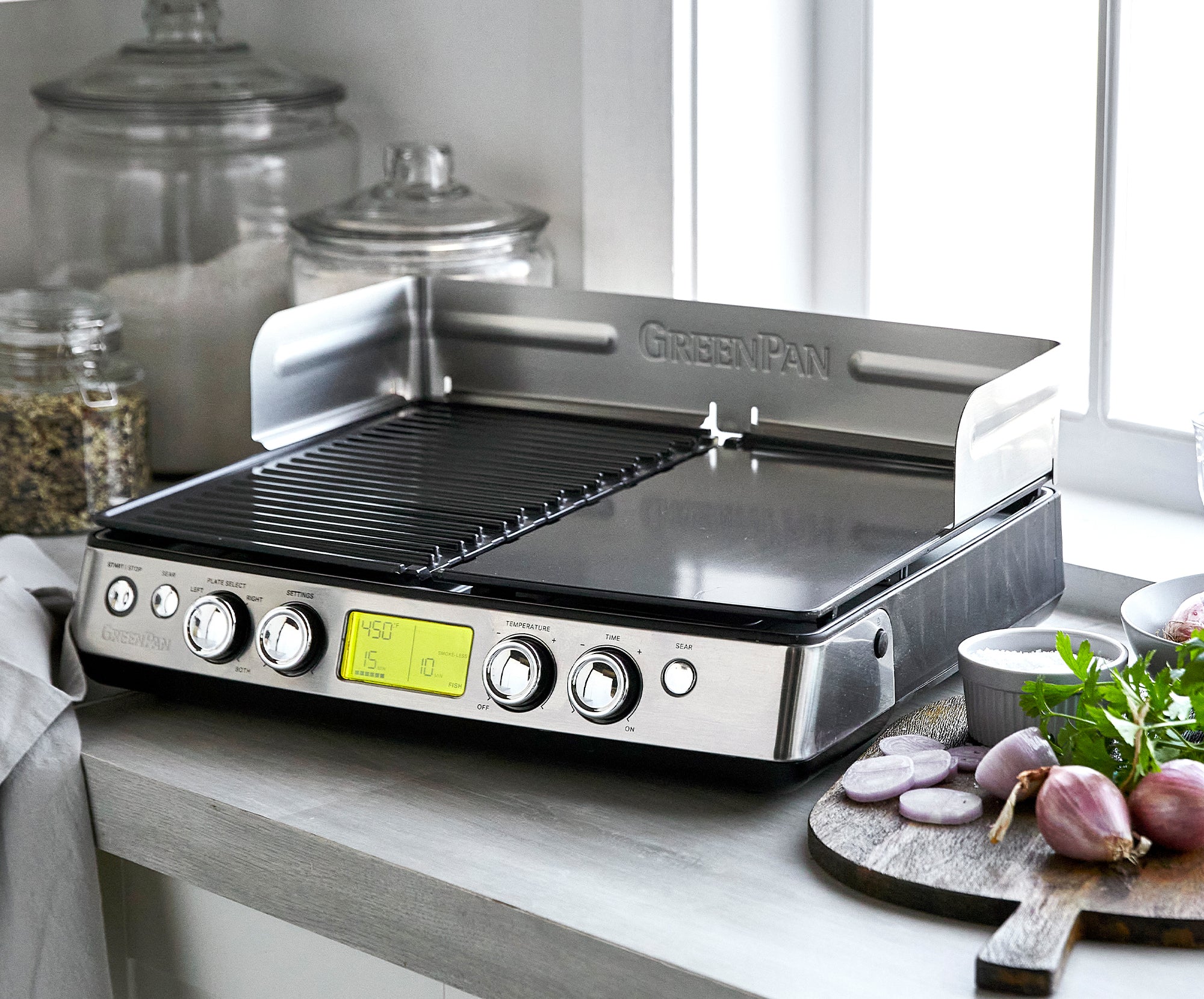 Premiere XL Smokeless Grill & Griddle | GreenPan