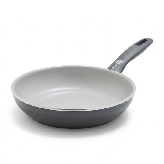 Dover Ceramic Nonstick 8" Frypan with Spatula | Charcoal Gray