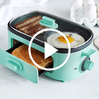 GreenLife Breakfast Maker | Turquoise