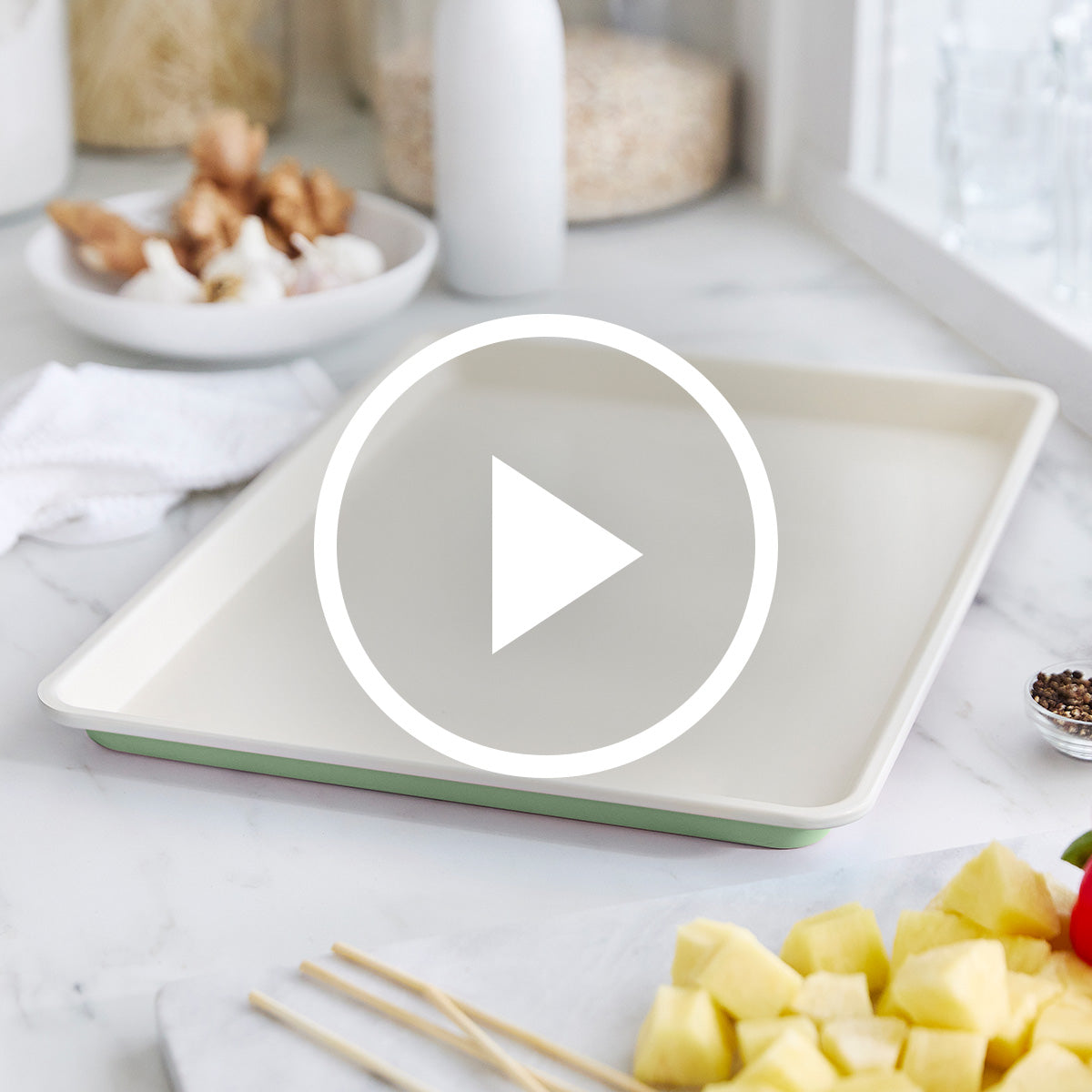 GreenLife Ceramic Nonstick Bakeware Set - Thumbnail 4