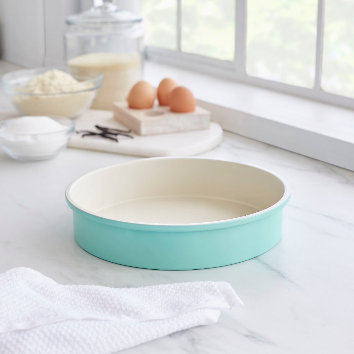 ColorLife 17'' Non-Stick Ceramics Broiler Pan with Rack