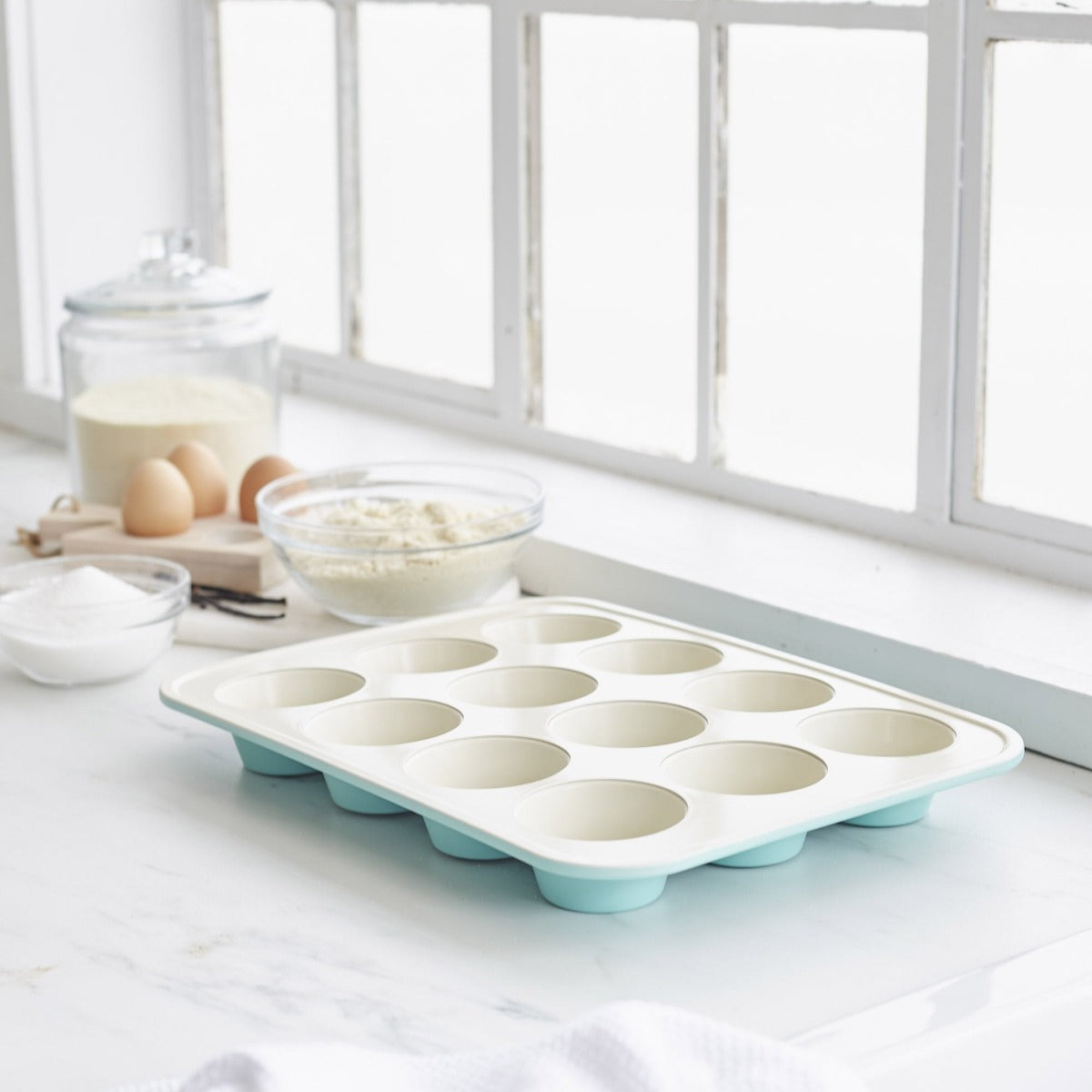 GreenLife Ceramic Nonstick 12-Piece Bakeware Set