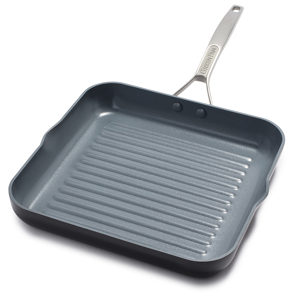  Sensarte Nonstick 11-Inch Square Grill Pan, 3-Section