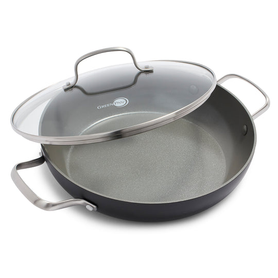 Chatham Ceramic Nonstick 11" Everyday Pan with Lid