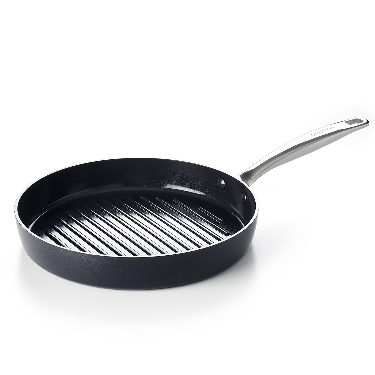 Calphalon Select by Calphalon Hard-Anodized Nonstick 12-Inch Round Grill Pan