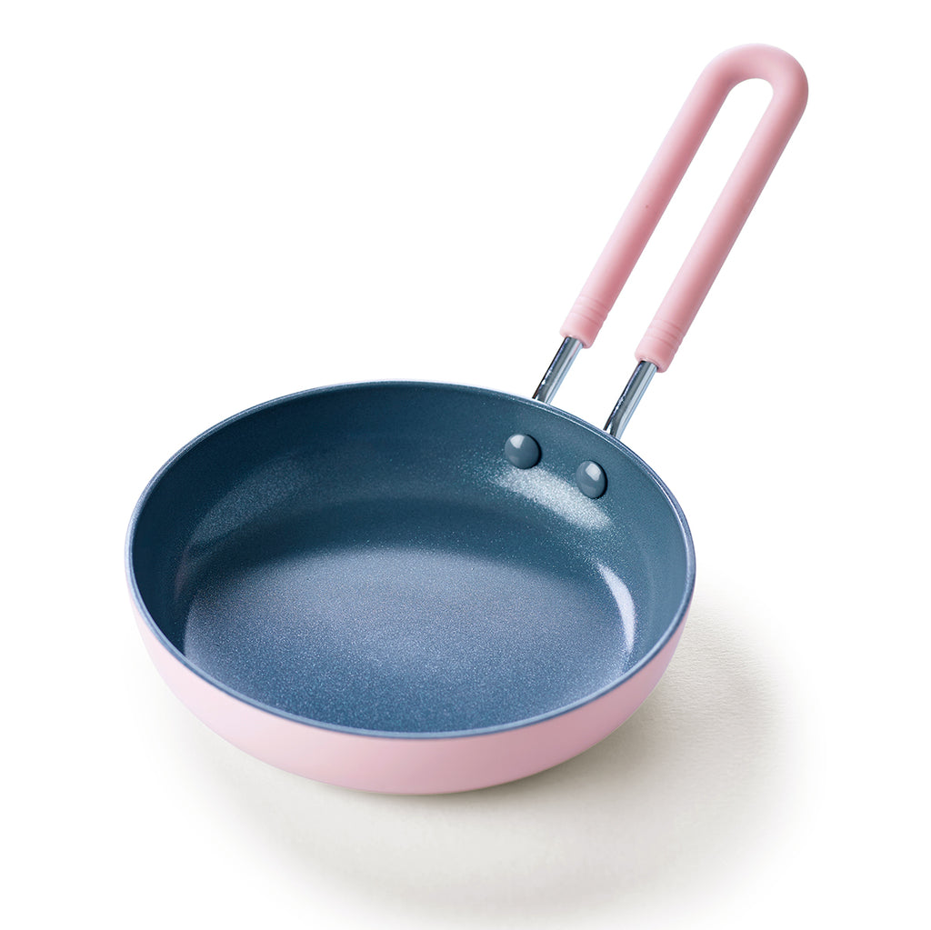 Frying Pan Nonstick, 8 Inch Pink Egg Pan, Non Stick Fry Pan 100