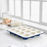 GreenLife 2-Piece Ceramic Nonstick Bakeware Set | Navy