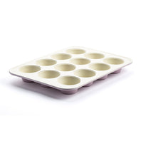 GreenLife Ceramic Nonstick Muffin Pan | Pink