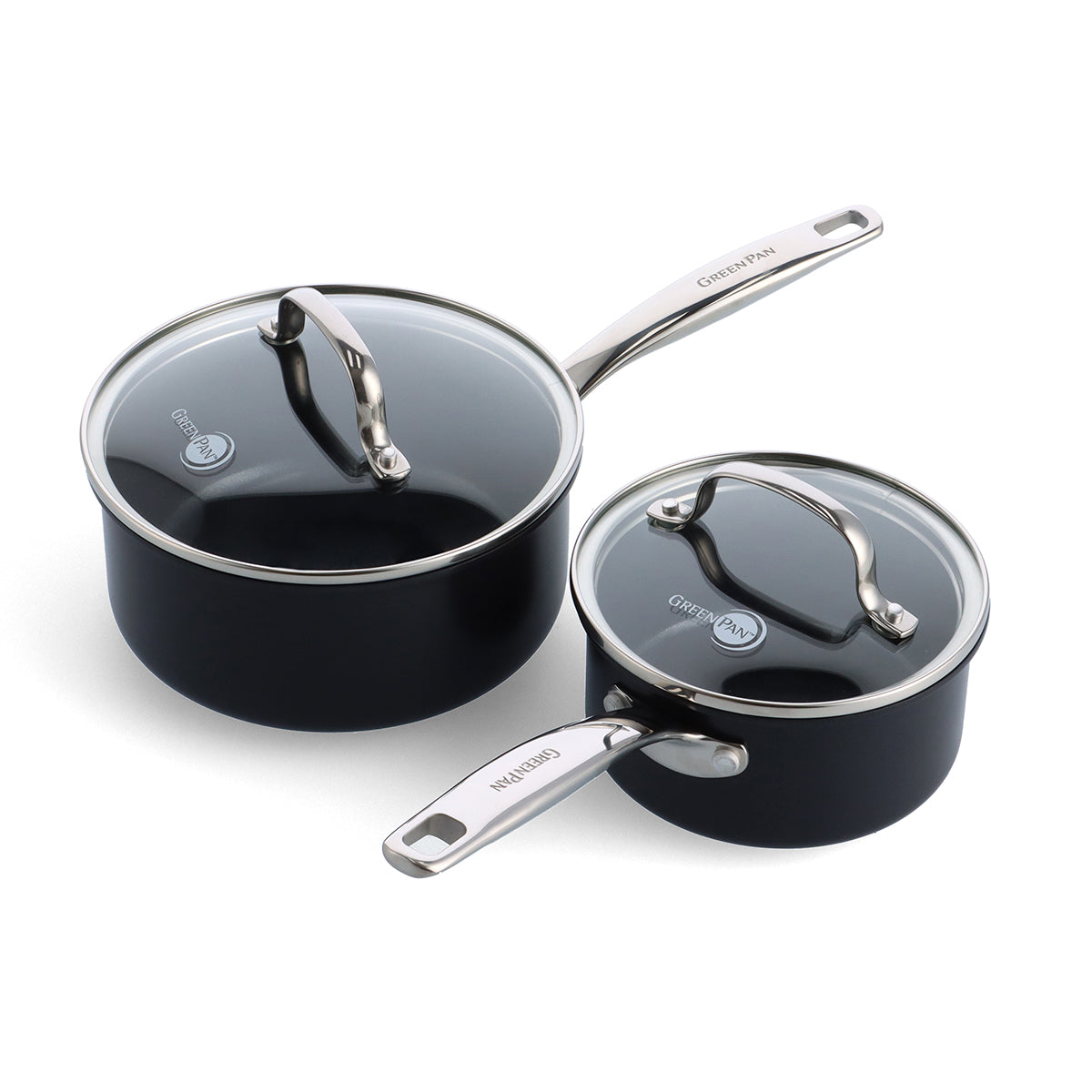 18cm Non-Stick Flat Bottom Saucepan With 2 Spouts (1 PC) – R & B Import