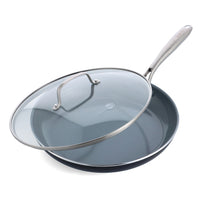 Swift Ceramic Nonstick 12" Frypan with Lid