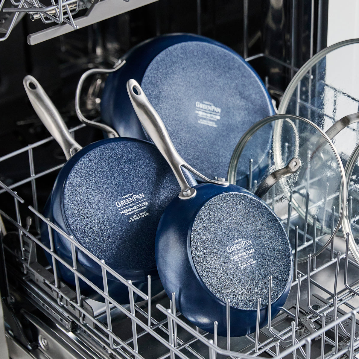 Technique Hard Anodized Dishwasher Safe 11-piece Cookware Set