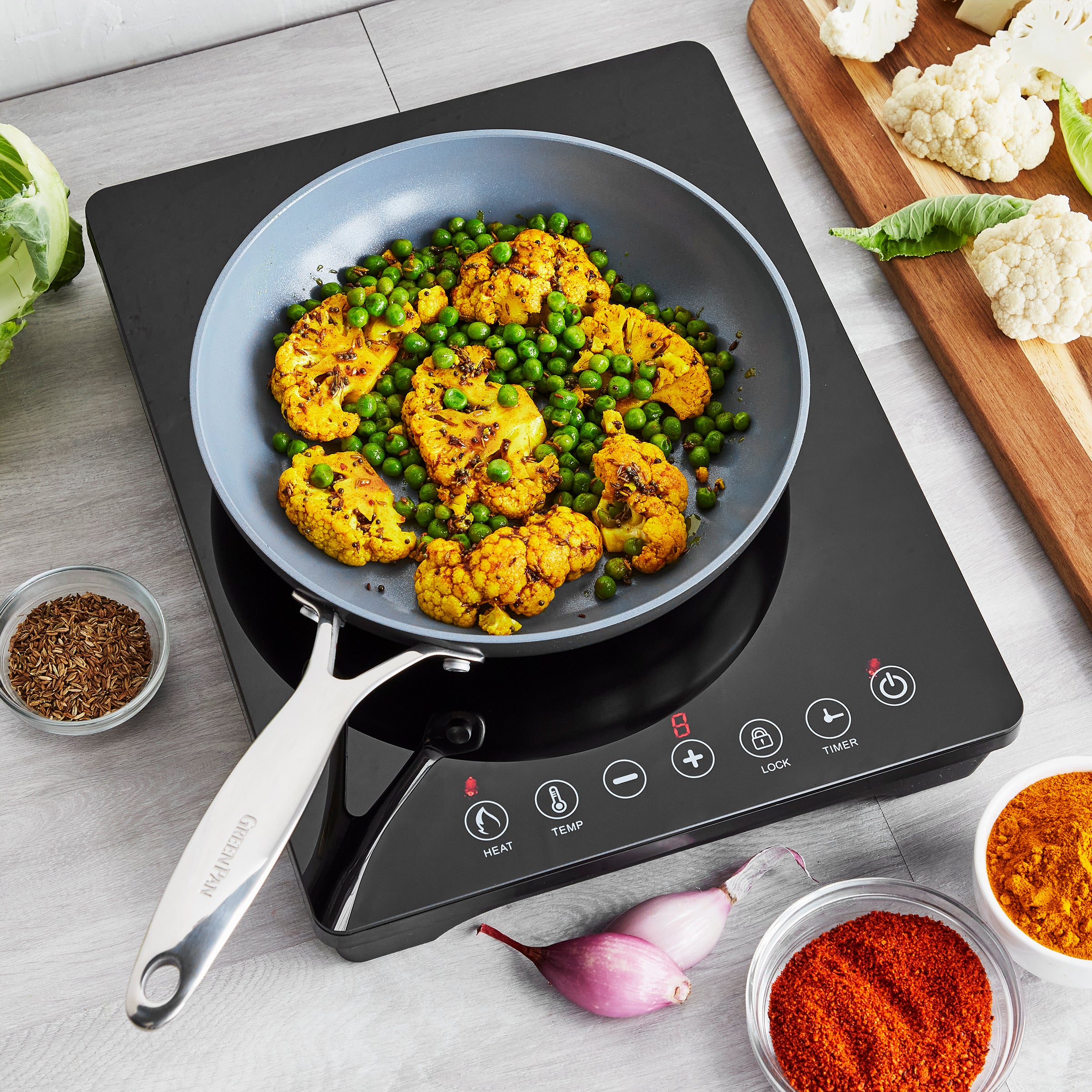 GreenPan 1800 Watts Induction Cooktop | The Cookware Company (USA