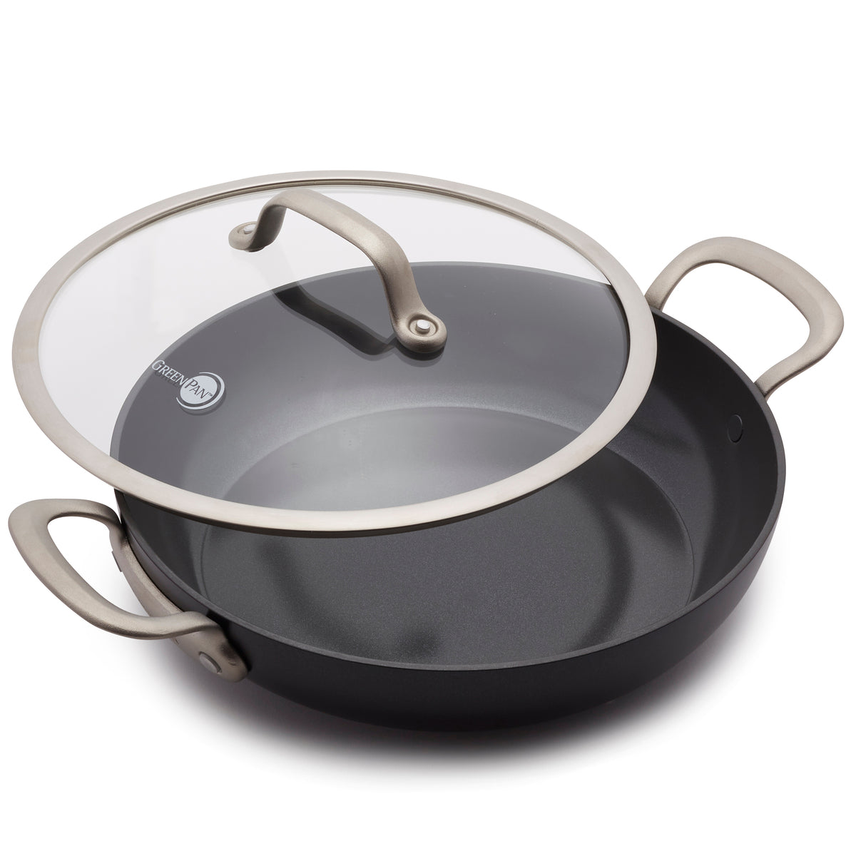 AVACRAFT Ceramic Nonstick Frying Pan with Lid, Egg Pan, Ceramic Nonsti