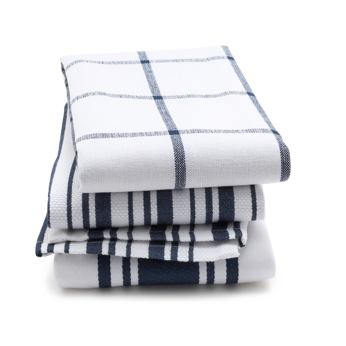Tea Towel Sets - Grey And Blue Tea Towels