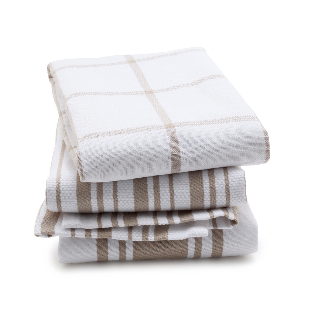 Raymond Clarke® Kitchen Towel Set, Hypoallergenic 100% Pure Organic Cotton  Dish Towels, Tea Towels Cotton, Kitchen Towels Cotton, Dish Cloths Cotton, Absorbent  Dish Clothes White 24 pc 