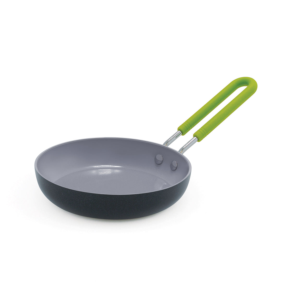 Mini Ceramic Nonstick 5" Round Frypan | Green © Official Store