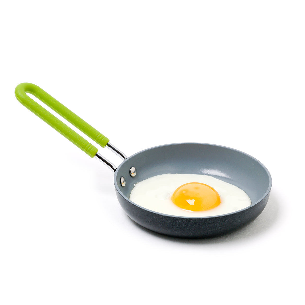GreenPan Navy Ceramic Non-Stick 5 Mini Round Egg Pan + Reviews