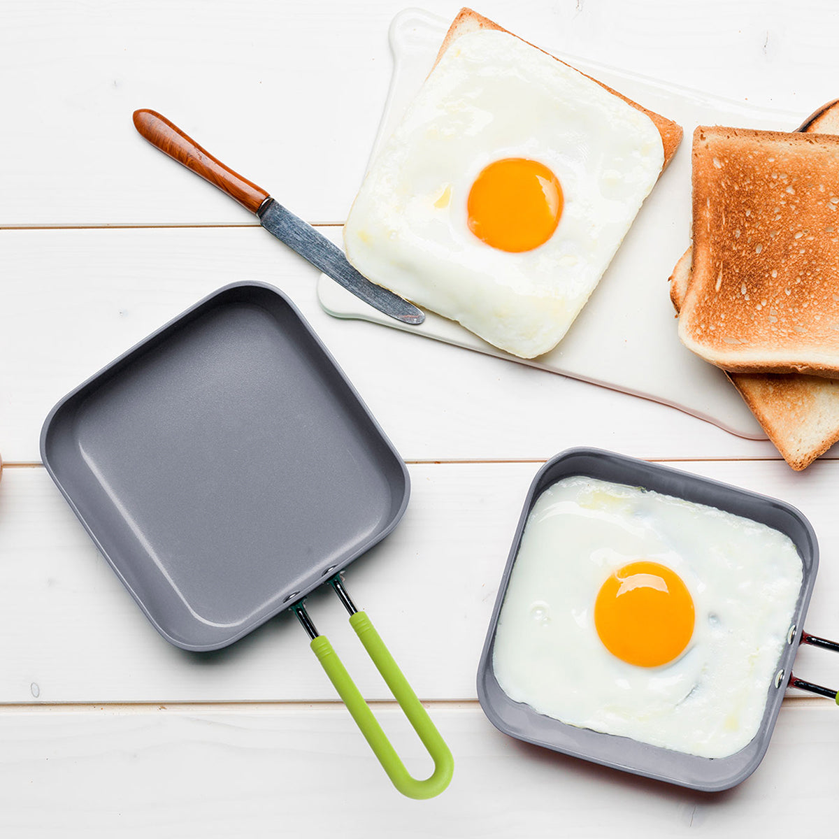 GreenPan Square Egg Expert Frying Pan Review – What's Good To Do