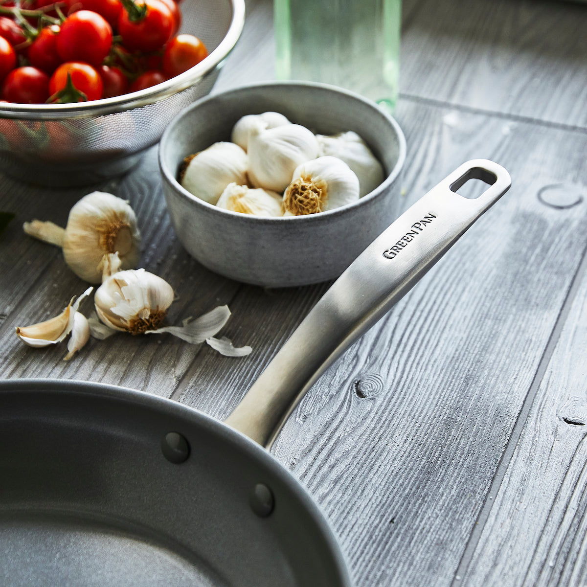 GreenPan チャタム 元気 セラミック テフロン 加工 調理器具鍋とパンズセット、10個 グレー GreenPan Chat 並行輸入品 並行輸入品GreenPan チャタム 元気 セラミック テフロン 加工 調理