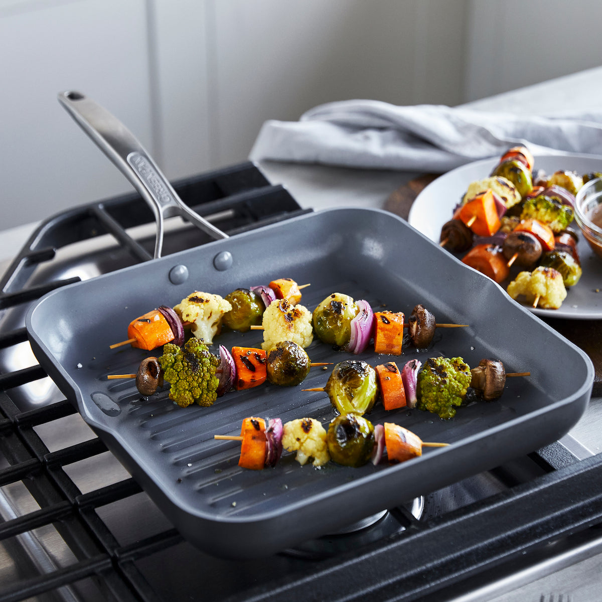 Kitchen + Home Nonstick Stove Top Grill Pan & Reviews