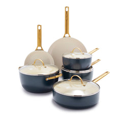 Reserve Ceramic Nonstick 10-Piece Cookware Set | Color: Twilight