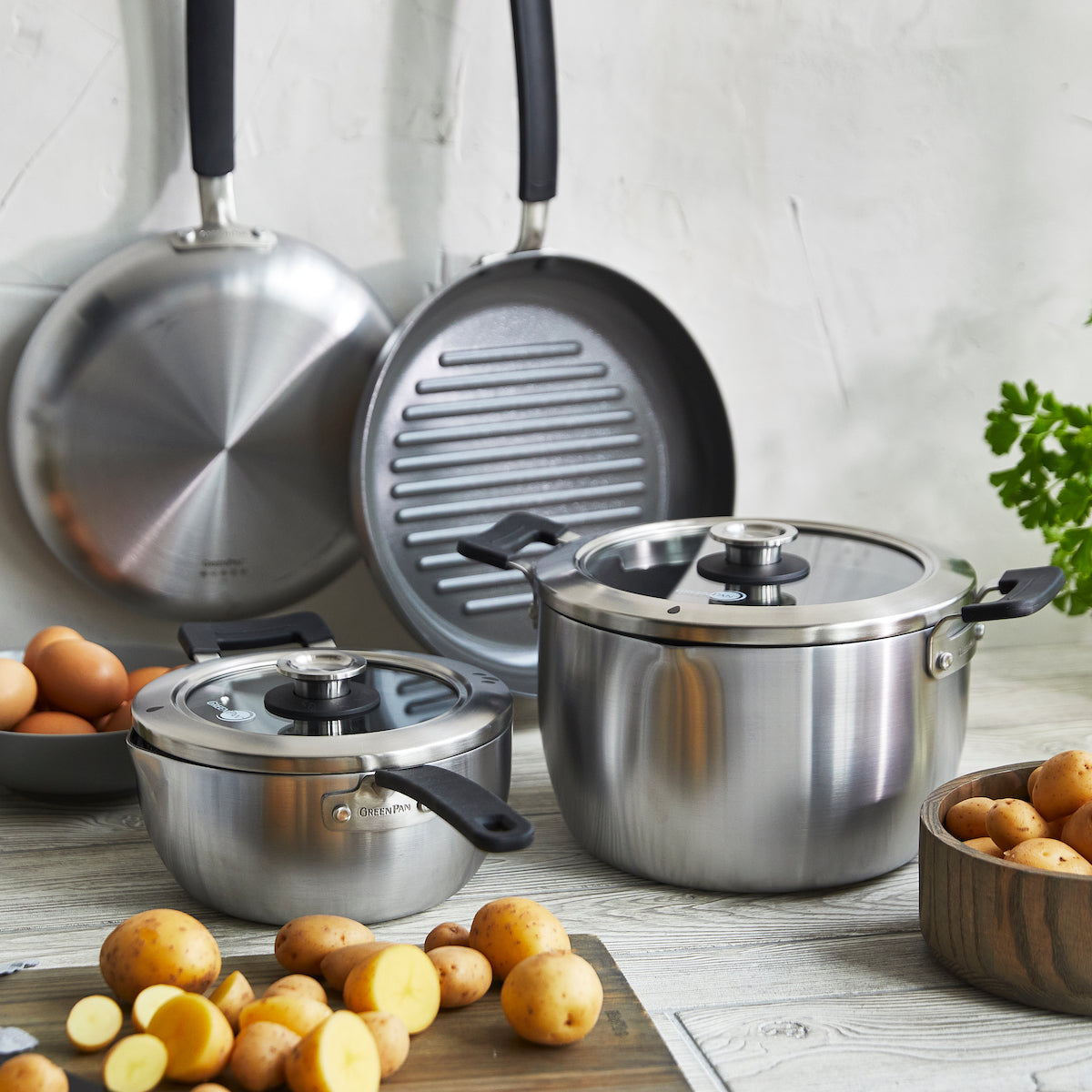 Stainless Steel Stackable Pots And Pans | The Kitchenware Journal