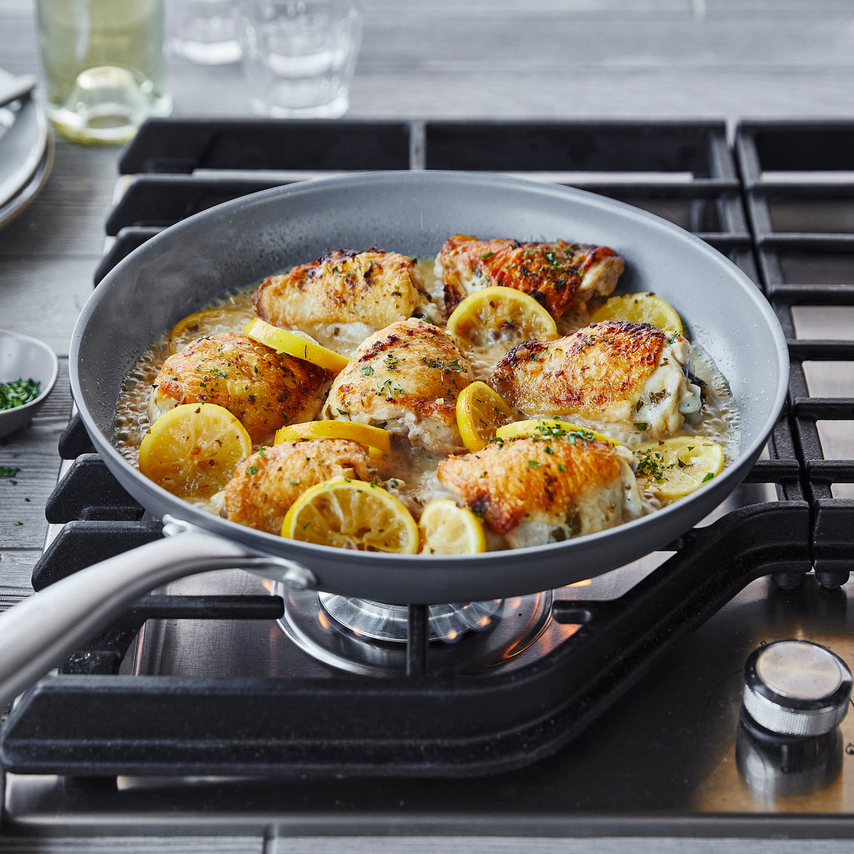 Lima Ceramic Nonstick 12" Frypan with Lid